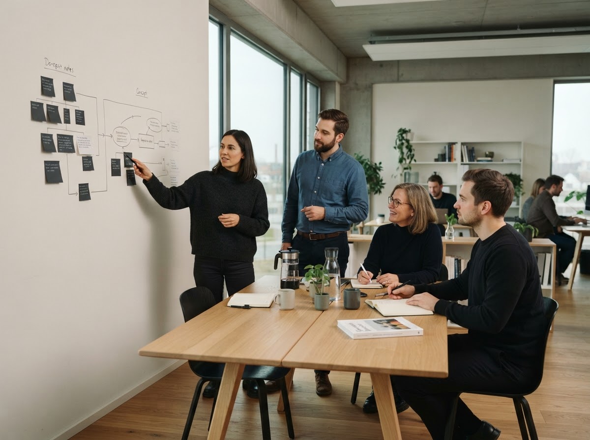 Frei Mehrungsanz – Arbeitsumgebung, die für ruhige, datenbasierte Entscheidungsfindung steht